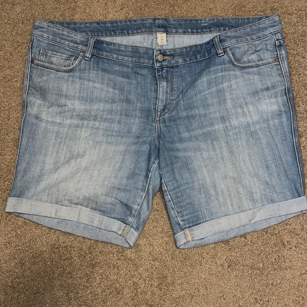 Vintage denim shorts